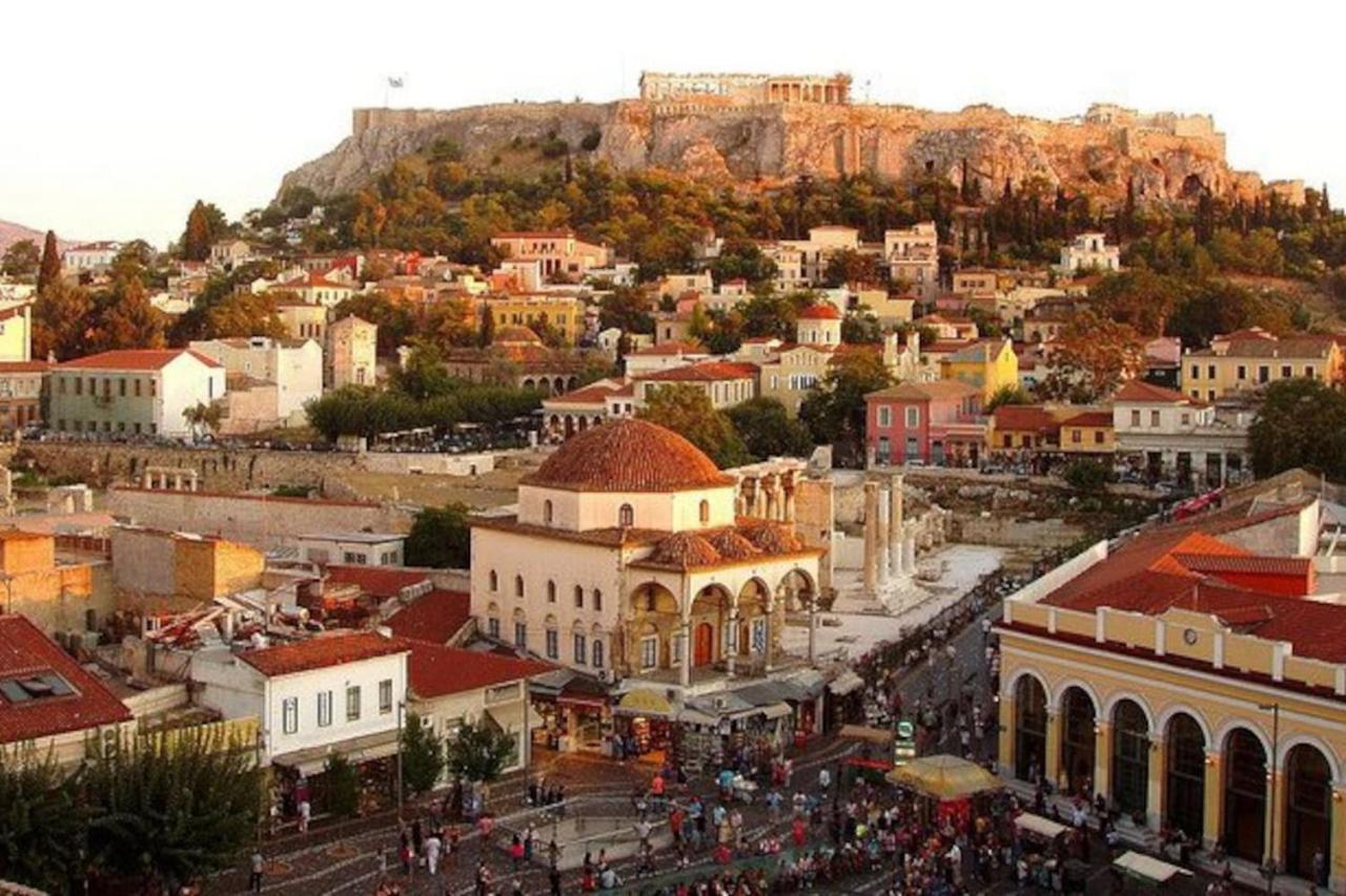 Cozy Studio Near Victoria Metro Station Atenas Exterior foto